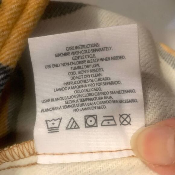 HFX Women's Heavy Flannel Plaid Shirt Jacket Large - Picture 9 of 10